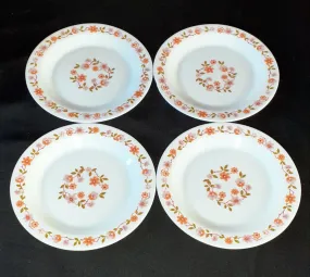 4 assiettes à dessert ARCOPAL