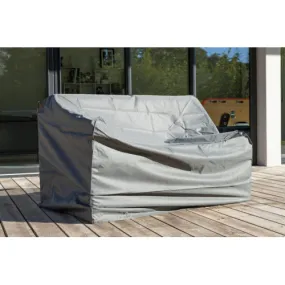 PROLOISIRS Housse pour canape 2 places cm - Gris
