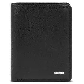 Redolz Leather Essentials Porte-monnaie RFID en cuir 9,5 cm dépliable